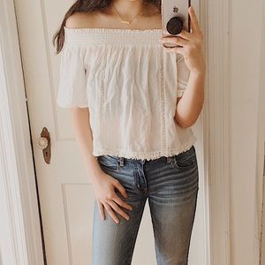 DONATING SOON- Aerie off the shoulder top